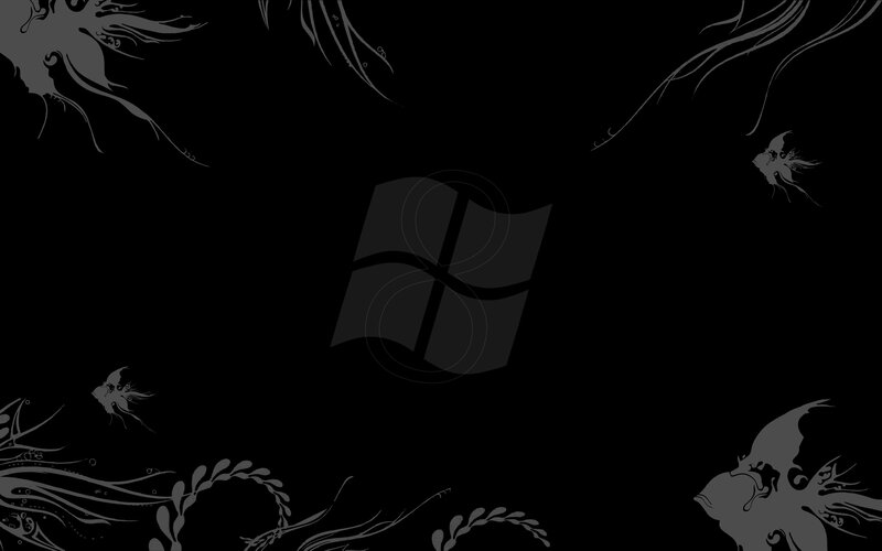 Windows logo with decorative elements