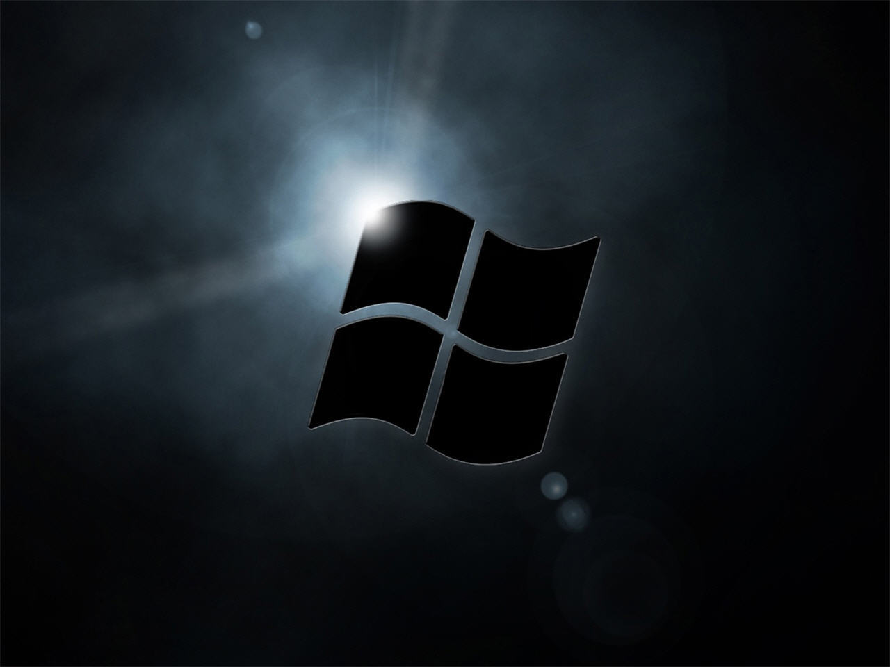 Windows logo with light effect
