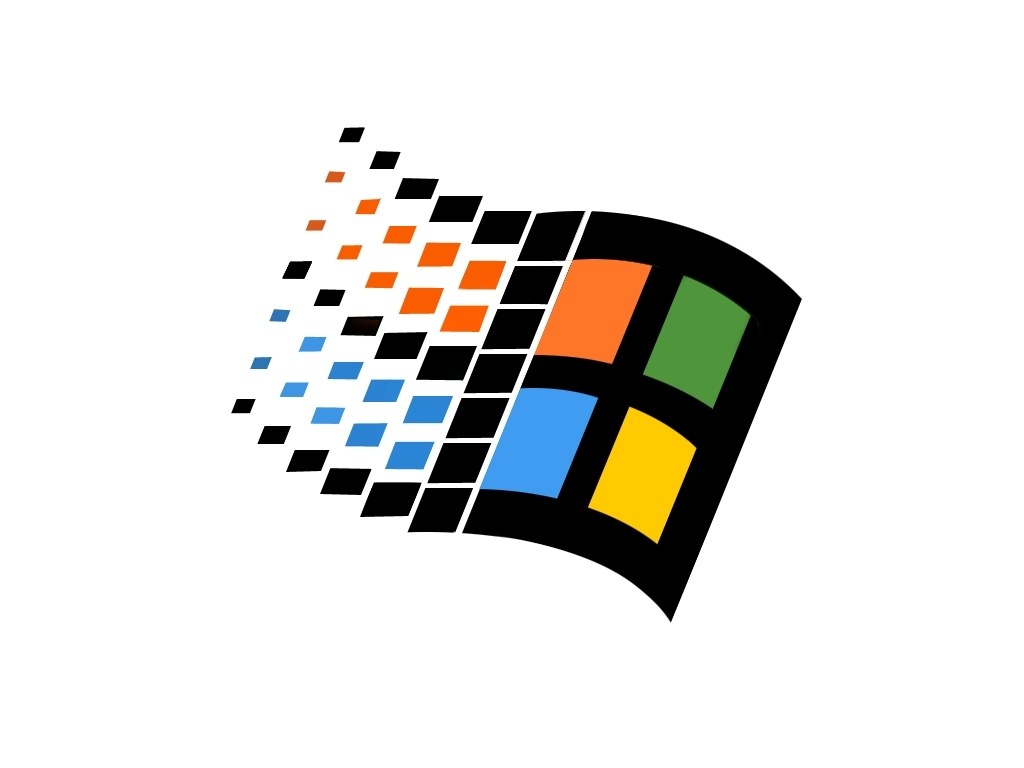 Windows logo with motion effect