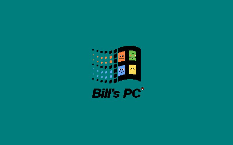 Windows Logo with Pokémon