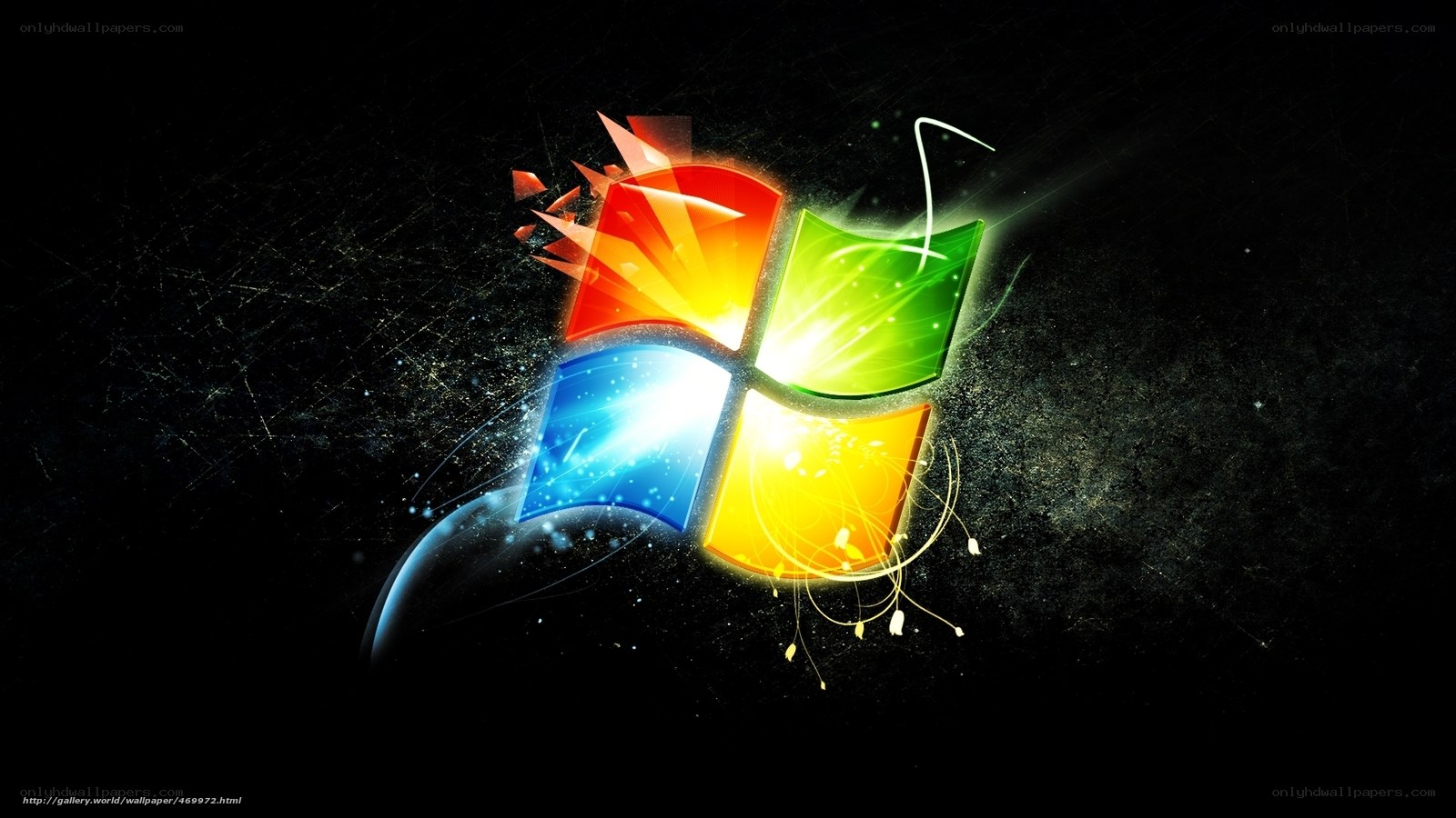 Windows logo with vibrant colors