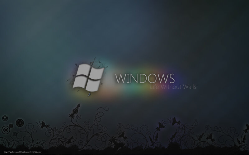 Windows Logo with Vines