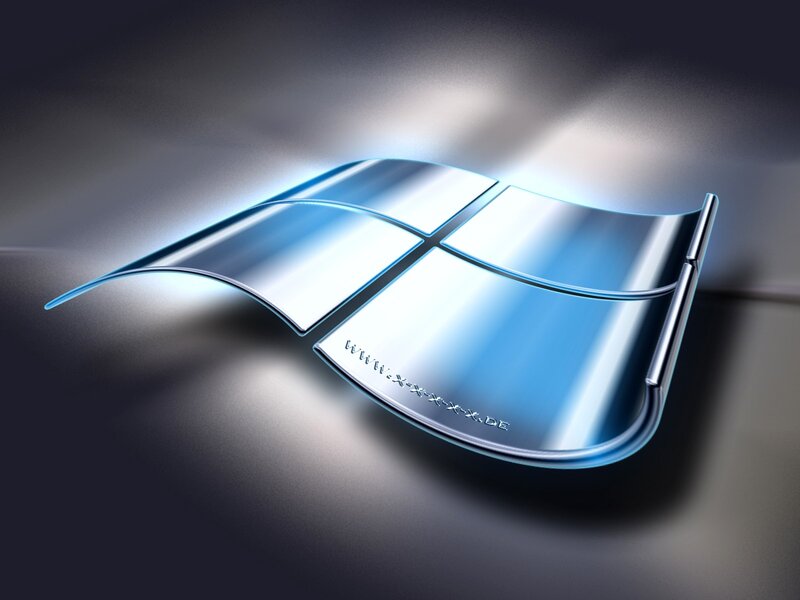 Windows logo with watermark