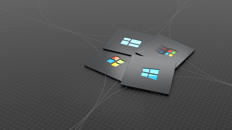Windows Logos on Chips