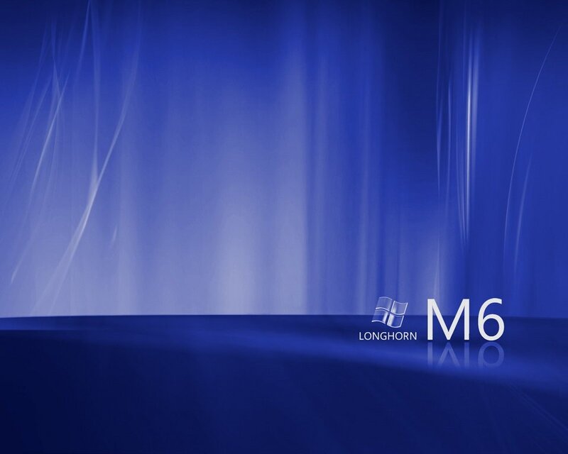 Windows Longhorn M6 — Blue