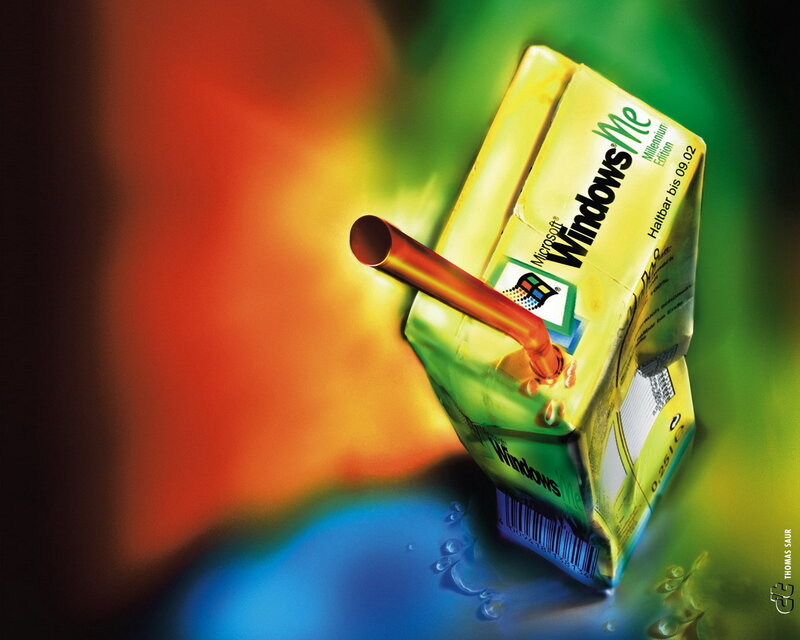 Windows Me juice box