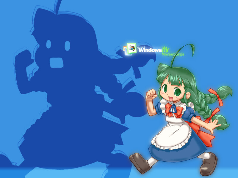 Windows Me mascot wallpaper