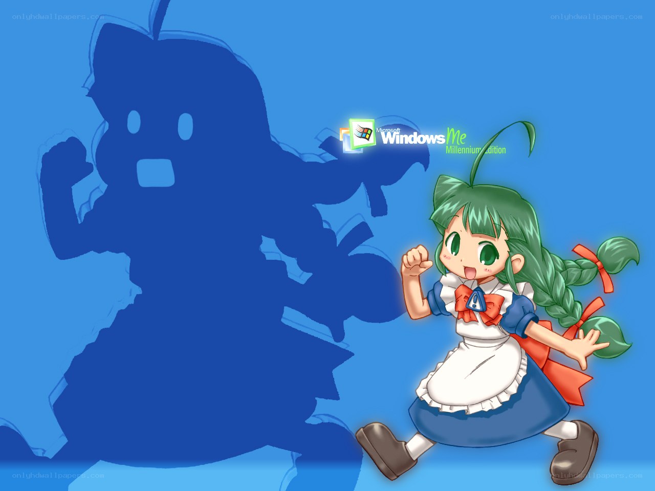 Windows Me mascot wallpaper