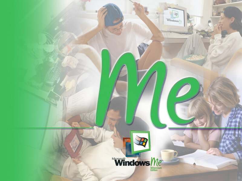 Windows Me promotional image
