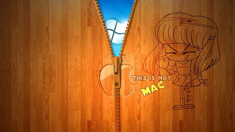 Windows not Mac illustration