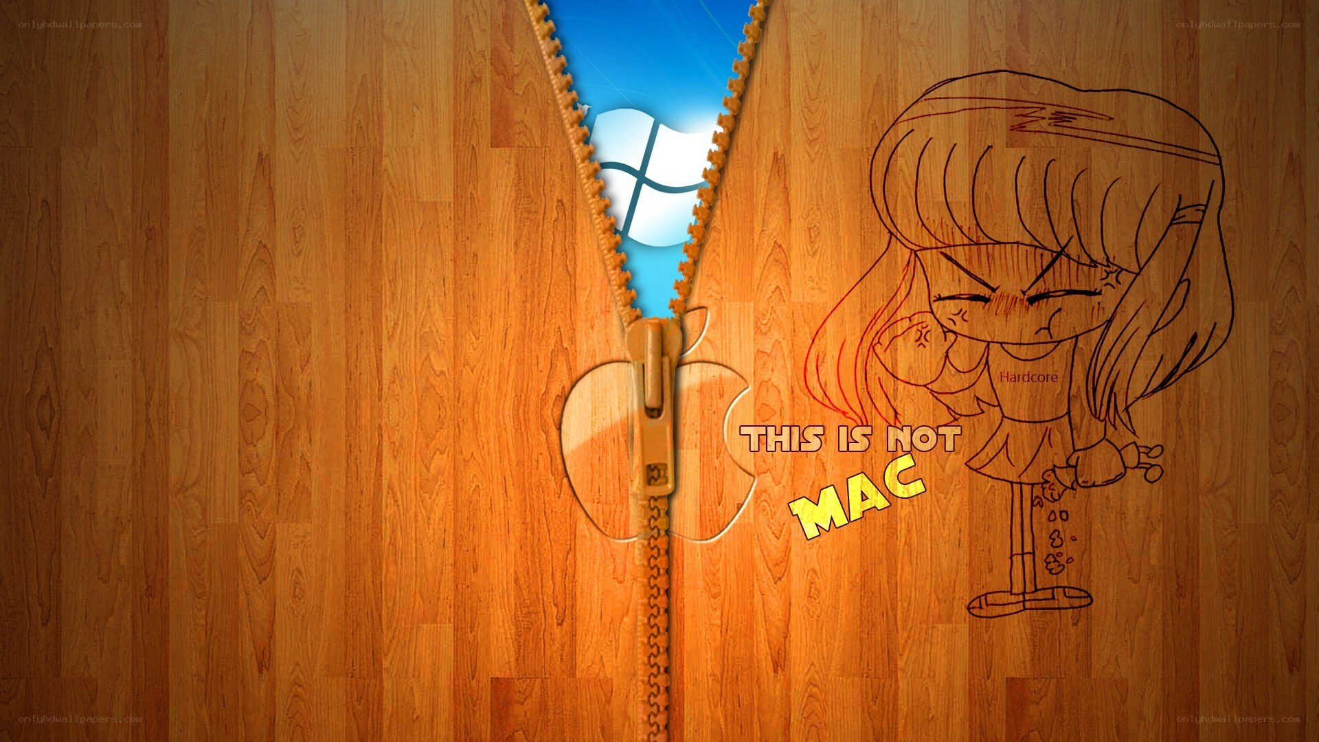 Windows not Mac illustration