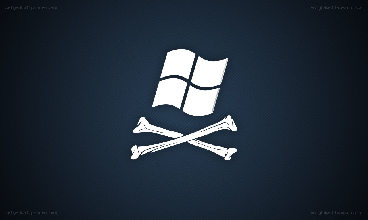 Windows pirate flag