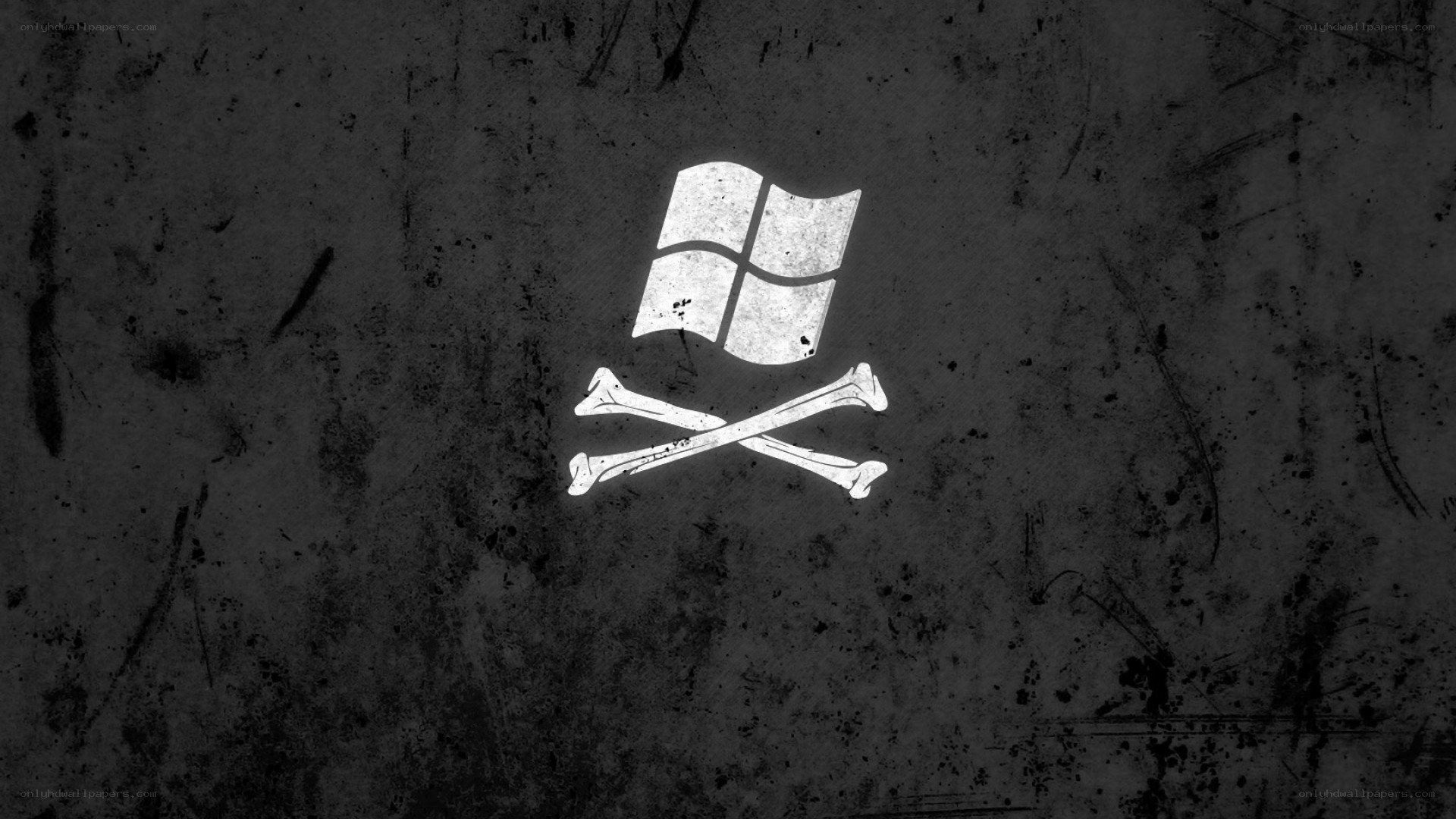 Windows pirate flag