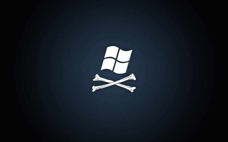 Windows pirate flag icon