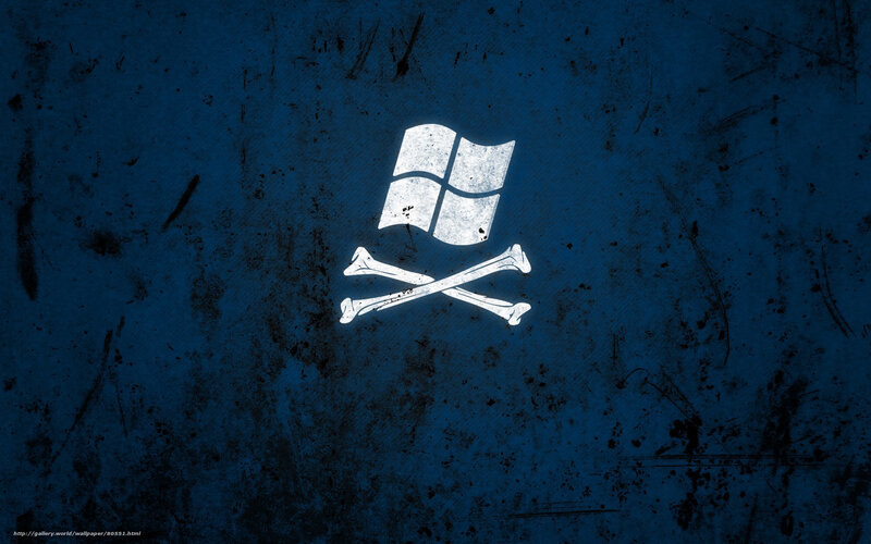 Windows pirate flag
