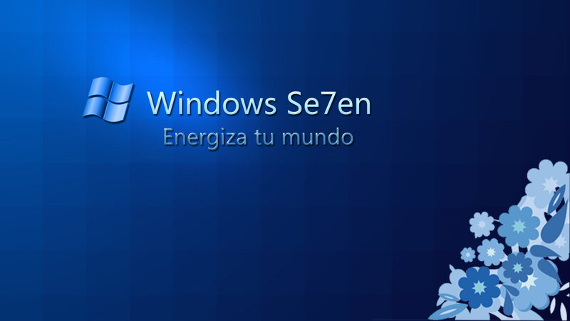 Windows Se7en Logo — Blue, Calm