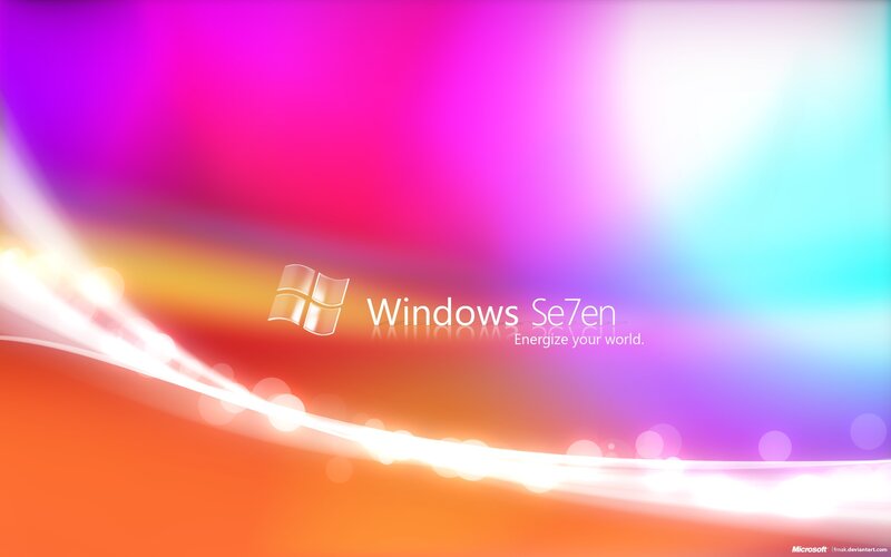Windows Se7en wallpaper