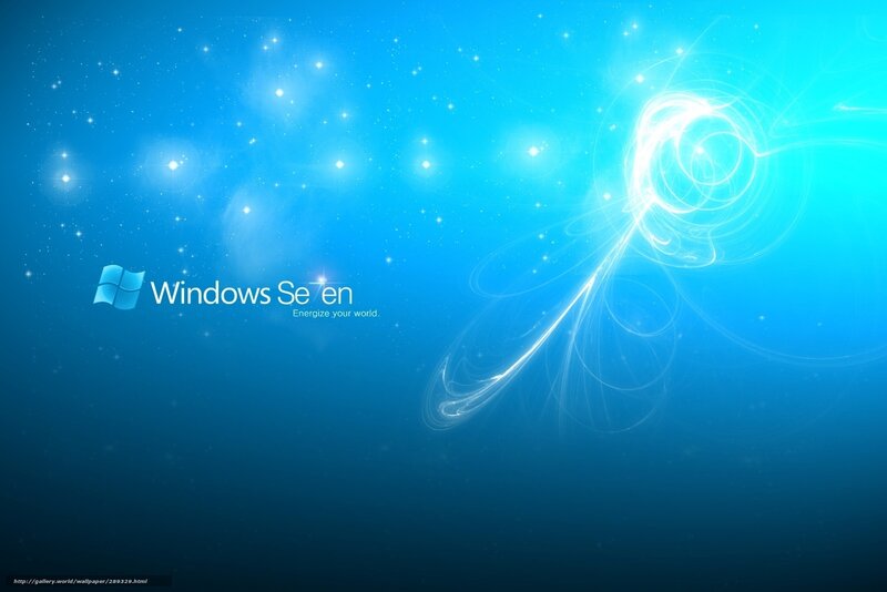 Windows Seven Logo — Blue, Serene, Digital Art