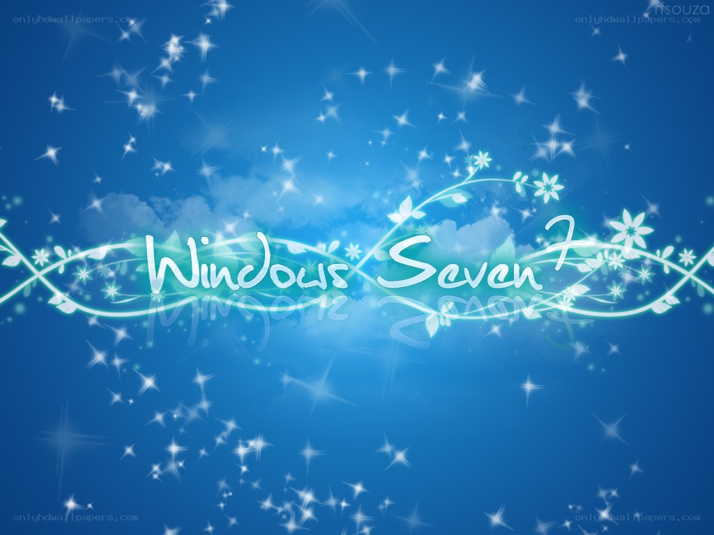 Windows Seven logo with stars