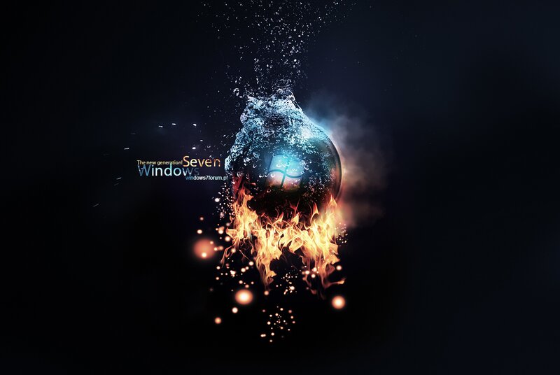 Windows Seven promotional art