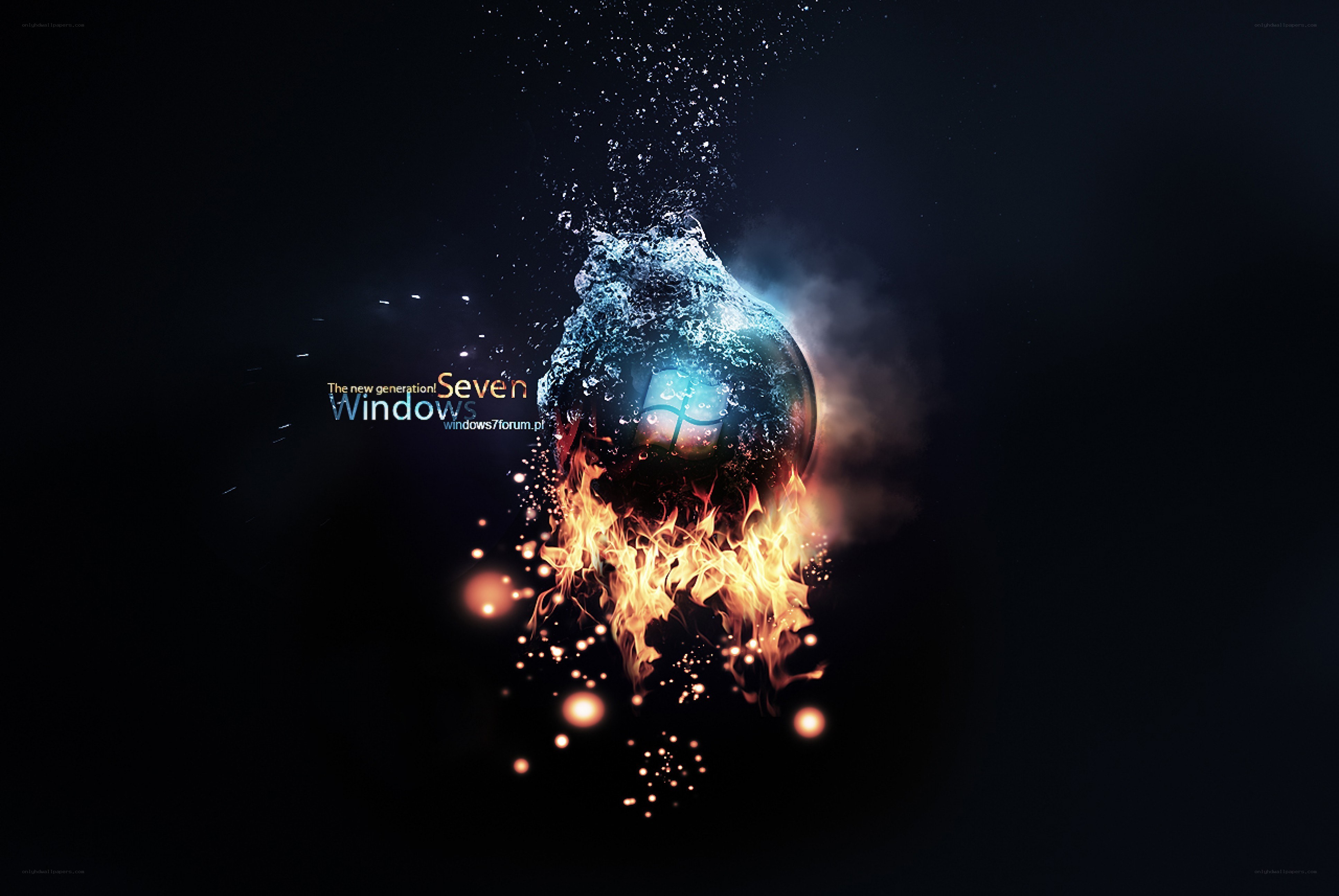 Windows Seven promotional art