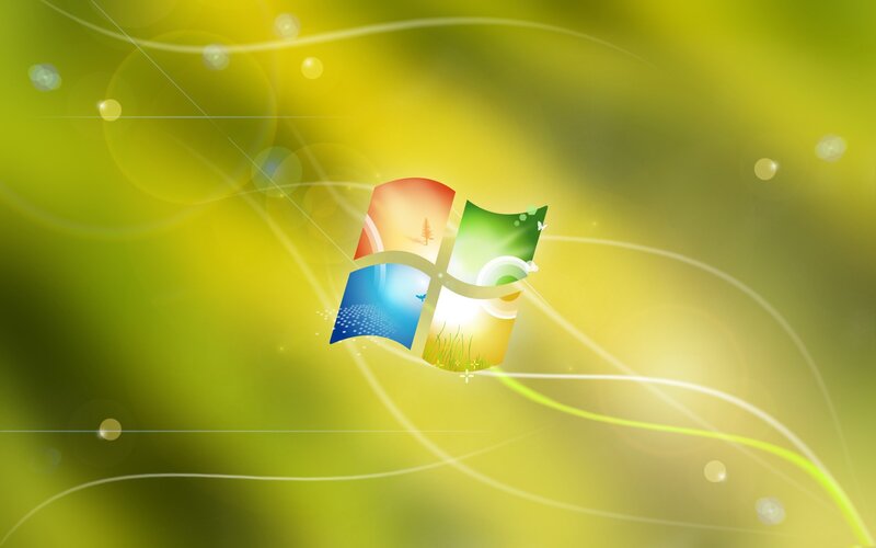 Windows Vista default wallpaper