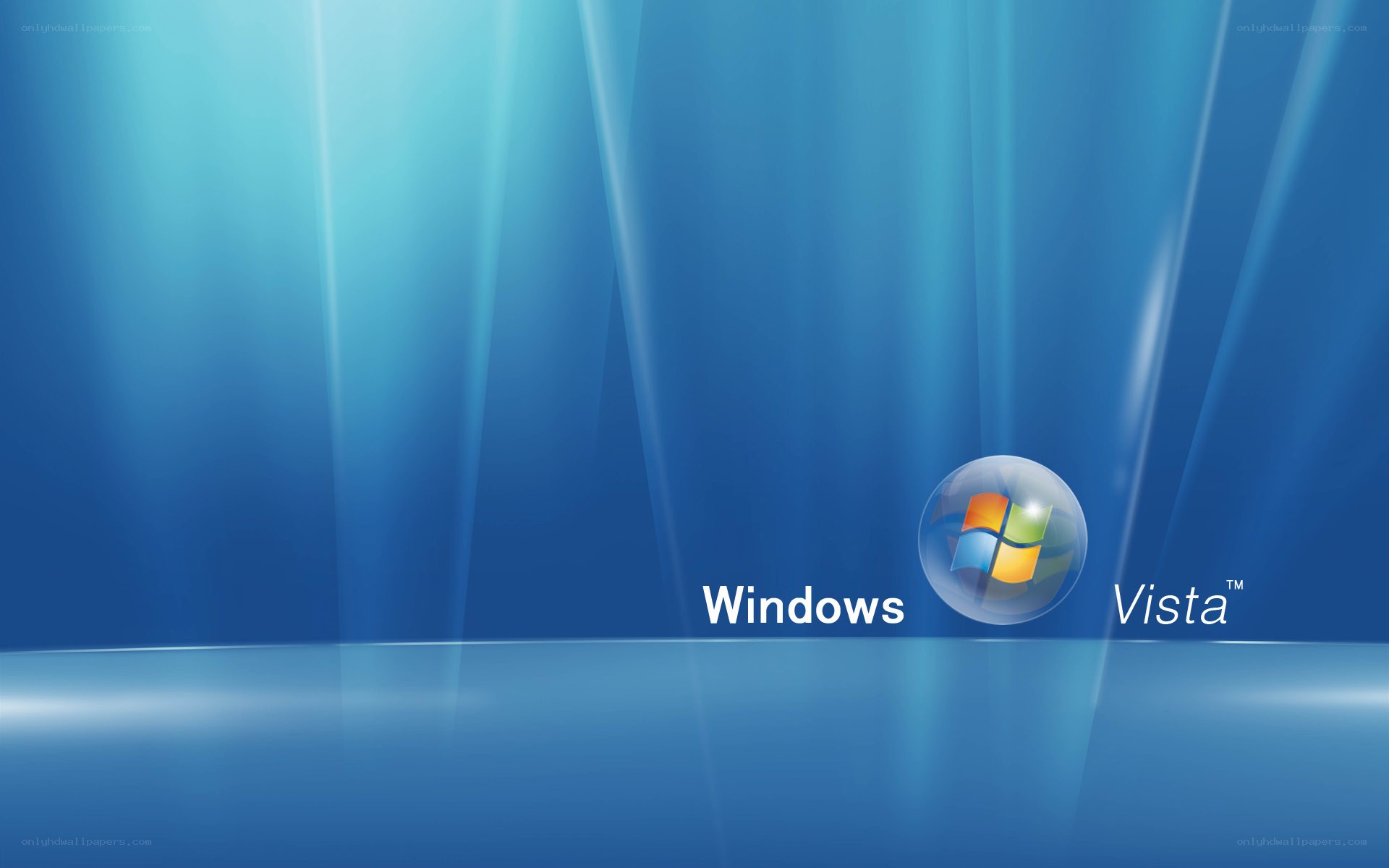 Windows Vista default wallpaper