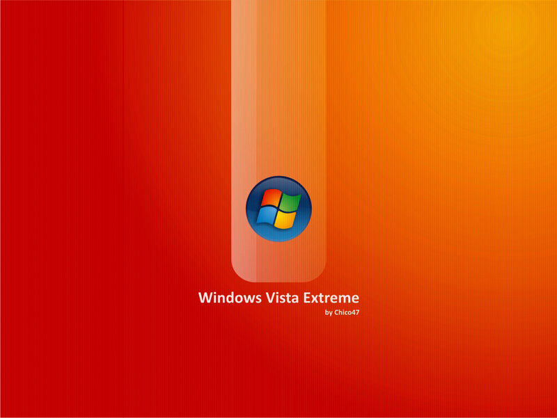 Windows Vista Extreme Logo — Red