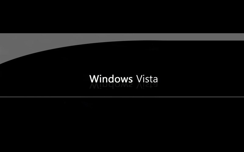 Windows Vista Logo — Black, Neutral