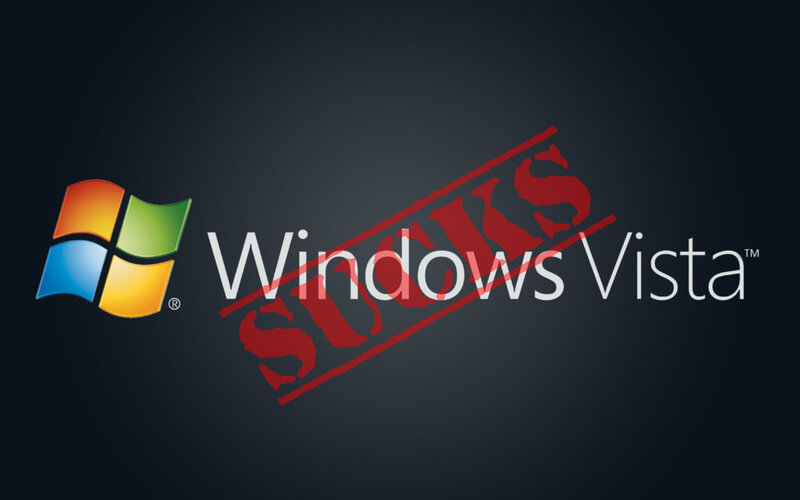 Windows Vista Logo — Black, Neutral, Vector Art