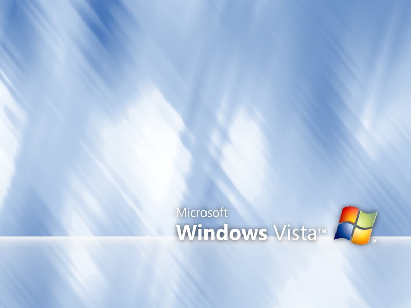 Windows Vista Logo — Blue, Calm, Digital Art, Text, White, Yellow