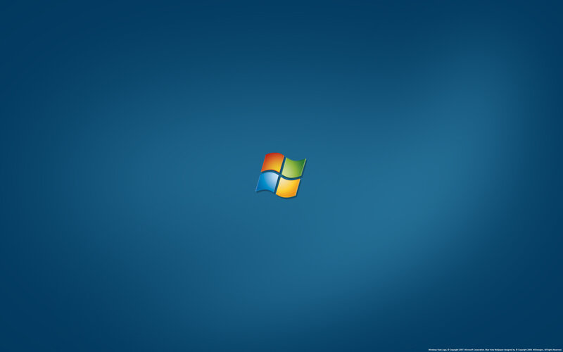 Windows Vista Logo — Blue, Calm, Digital Art