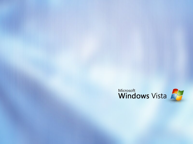 Windows Vista Logo — Blue, Serene, Digital Art, Text, White, Microsoft Windows Vista