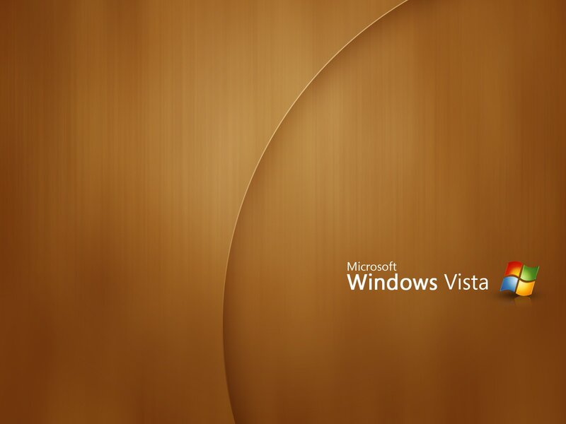 Windows Vista Logo — Brown, Minimalist, Digital Art