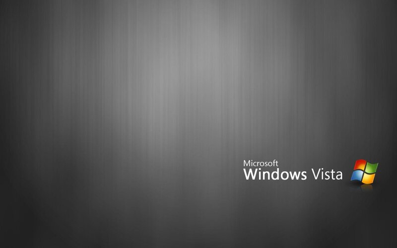 Windows Vista Logo — Gray, Digital Art