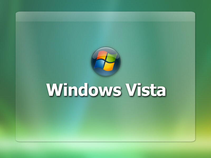 Windows Vista Logo — Green, Neutral