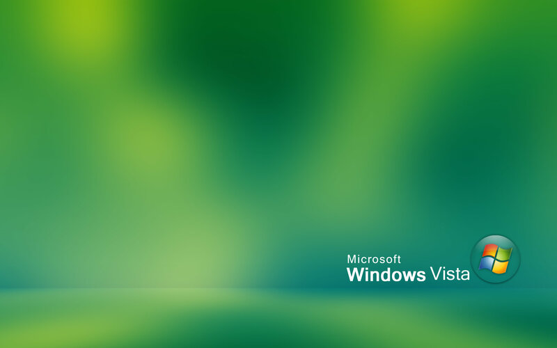 Windows Vista Logo — Green, Serene