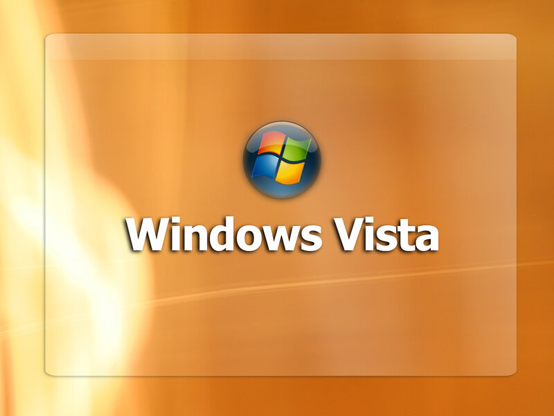 Windows Vista Logo — Orange