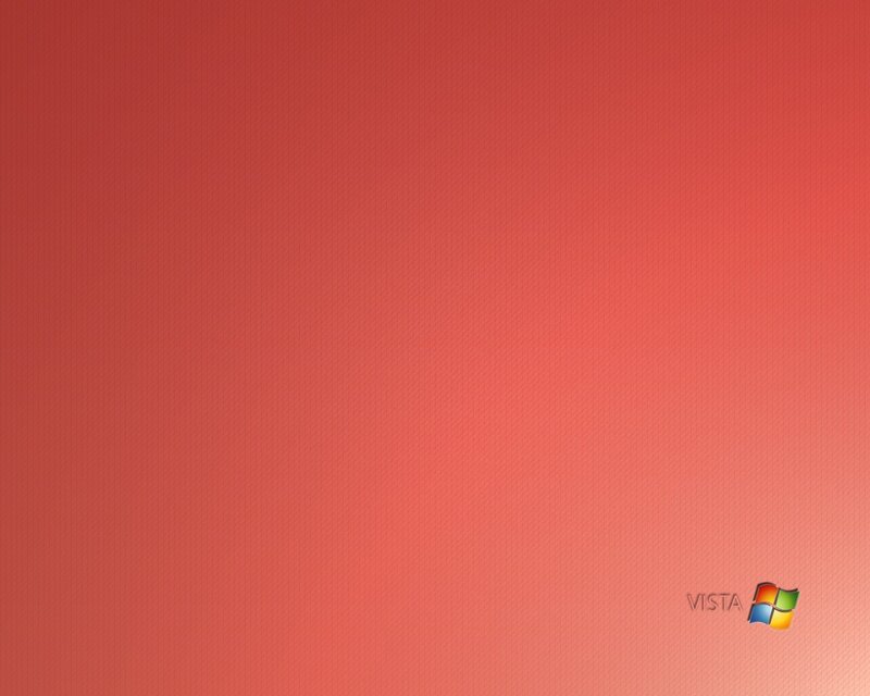 Windows Vista Logo — Red, Minimalist