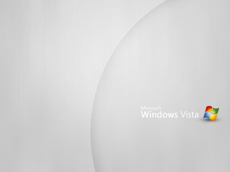 Windows Vista Logo — White, Neutral, Minimalist