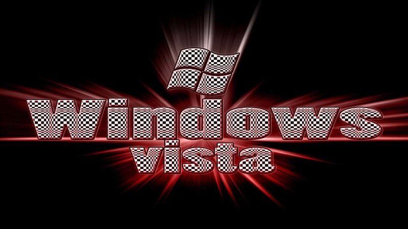 Windows Vista logo with checkered pattern