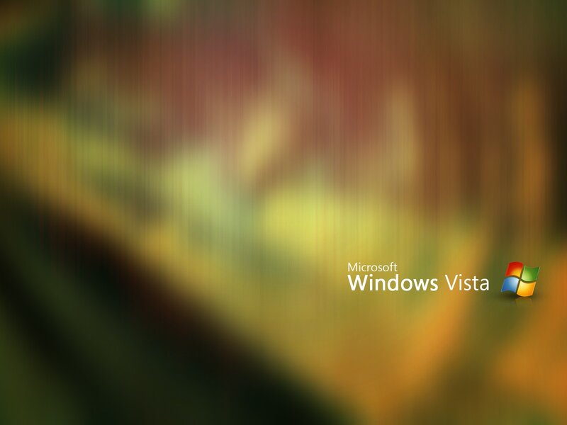 Windows Vista Logo — Yellow, Abstract