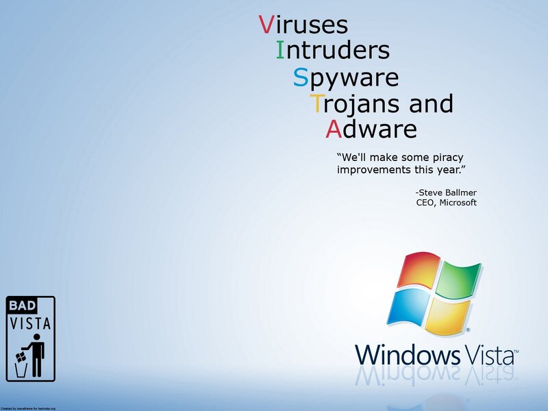 Windows Vista parody