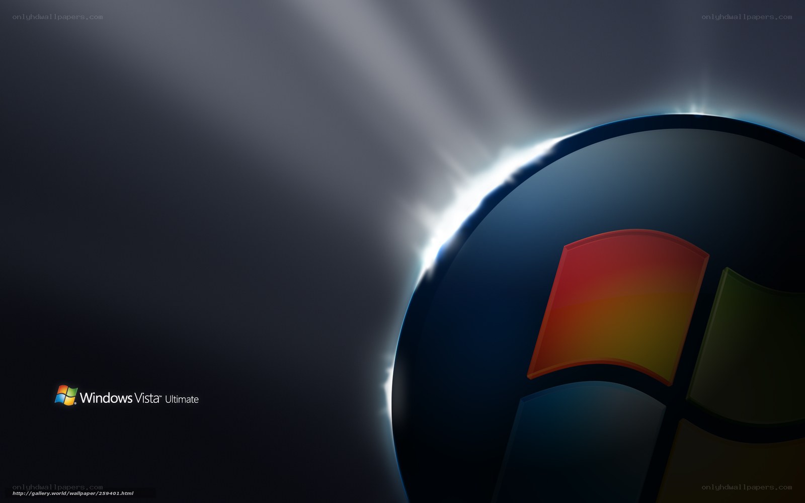 Windows Vista Ultimate wallpaper