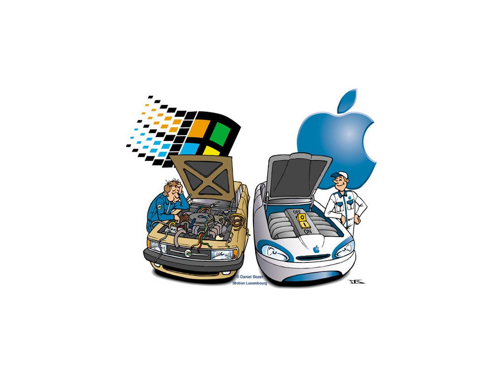 Windows vs Apple car comparison