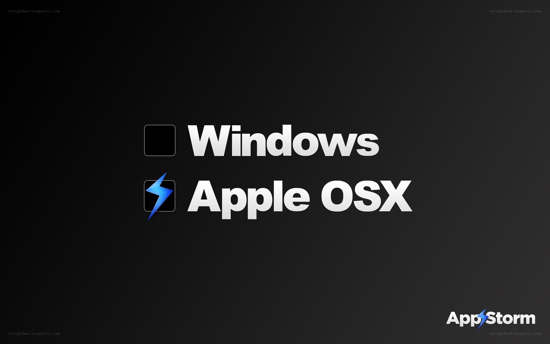 Windows vs Apple OS X