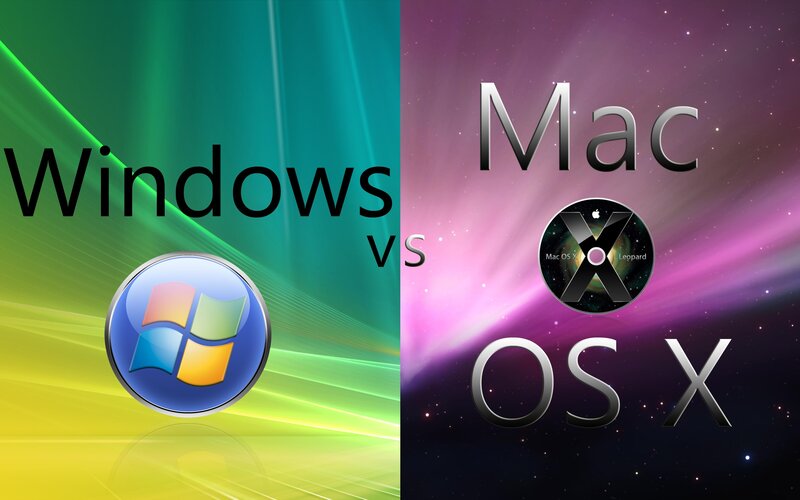 Windows Vs Mac OS X