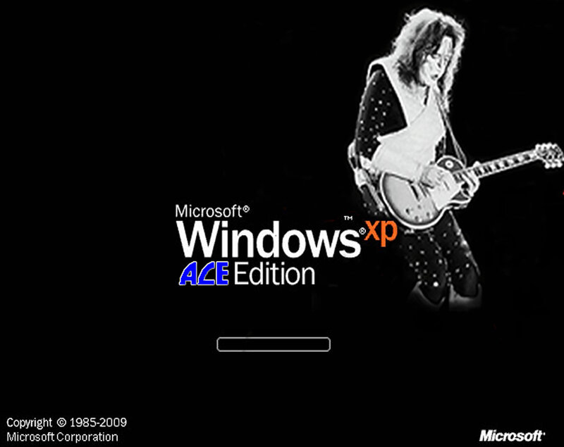 Windows XP Ace Edition startup screen