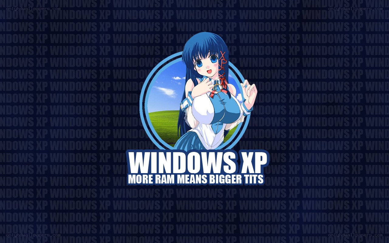 Windows XP anime parody