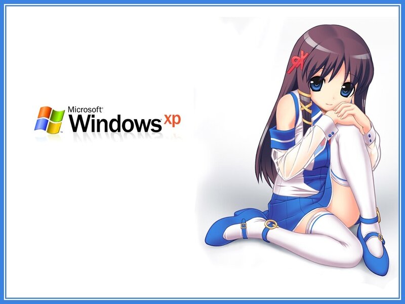 Windows XP anime wallpaper